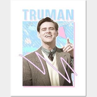 Truman /// Retro design Posters and Art